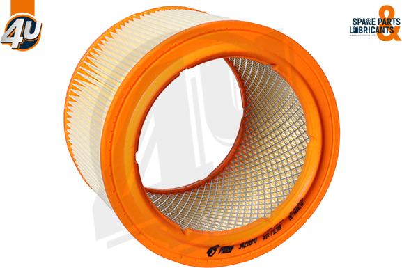 4U Autoparts 34216PU - Air Filter, engine www.autospares.lv