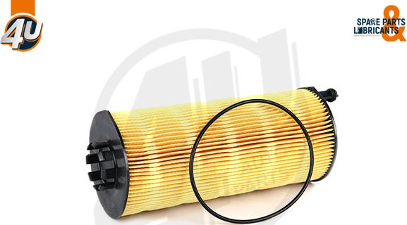 4U Autoparts 38661ME - Oil Filter www.autospares.lv