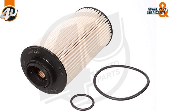 4U Autoparts 38624ME - Fuel filter www.autospares.lv