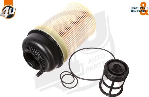 4U Autoparts 38623ME - Fuel filter www.autospares.lv