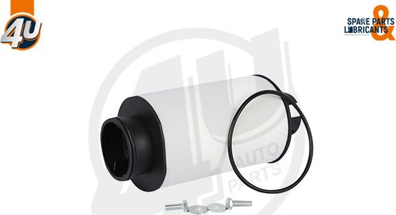 4U Autoparts 38711MN - Filtrs, Kartera ventilācijas sistēma www.autospares.lv