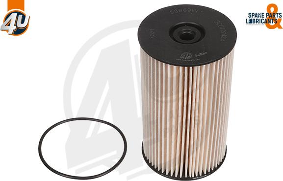 4U Autoparts 33969VV - Fuel filter www.autospares.lv