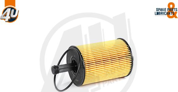 4U Autoparts 33901VV - Oil Filter www.autospares.lv