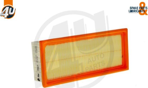 4U Autoparts 33684LR - Gaisa filtrs www.autospares.lv