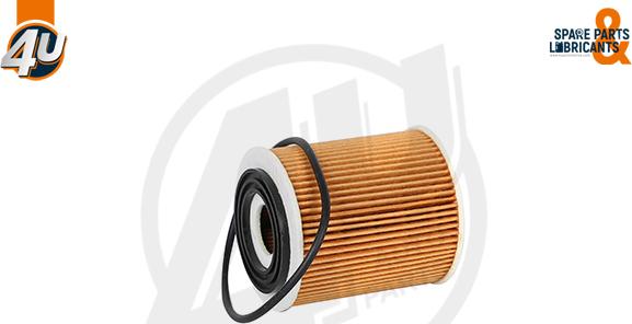 4U Autoparts 33681LR - Eļļas filtrs www.autospares.lv