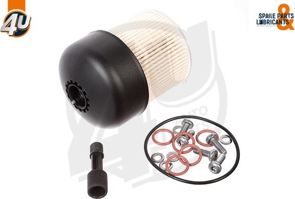 4U Autoparts 33337MR - Degvielas filtrs autospares.lv