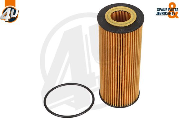 4U Autoparts 33214MR - Eļļas filtrs www.autospares.lv