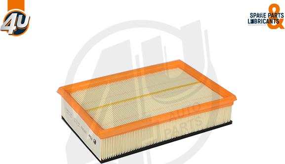 4U Autoparts 33737VV - Air Filter, engine www.autospares.lv