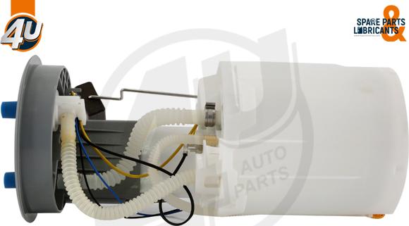 4U Autoparts 32928VV - Топливный насос www.autospares.lv