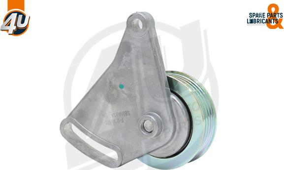 4U Autoparts 32495VV - Parazīt / Vadrullītis, Ķīļrievu siksna www.autospares.lv