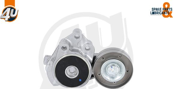 4U Autoparts 32411VV - Натяжитель, поликлиновый ремень www.autospares.lv