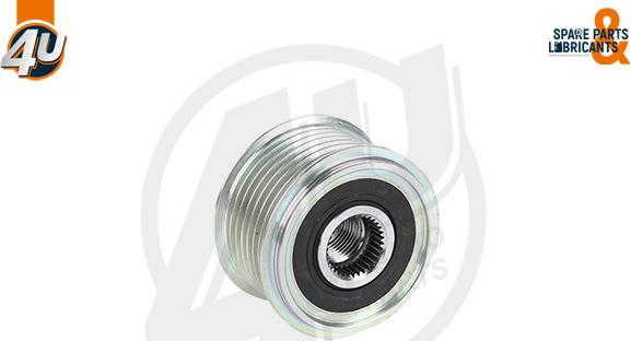 4U Autoparts 32600VV - Шкив генератора, муфта www.autospares.lv