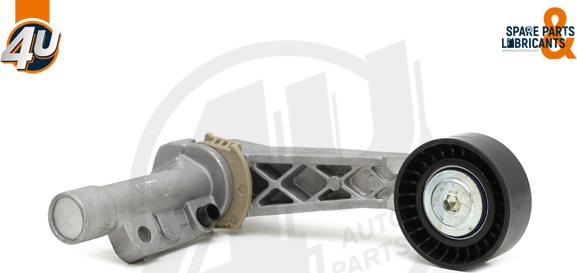 4U Autoparts 32300MI - Натяжитель, поликлиновый ремень www.autospares.lv