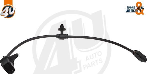 4U Autoparts 37347VV - Indikators, Bremžu uzliku nodilums www.autospares.lv