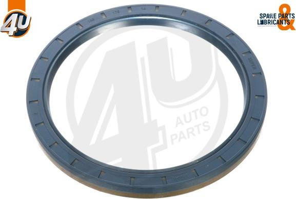 4U Autoparts 29749ME - Shaft Seal, wheel hub www.autospares.lv