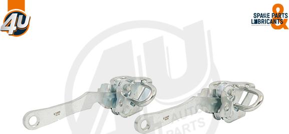 4U Autoparts 24300PU - Durvju fiksators www.autospares.lv