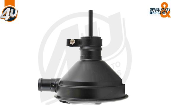 4U Autoparts 25008ME - Eļļas atdalītājs, Kartera ventilācija www.autospares.lv