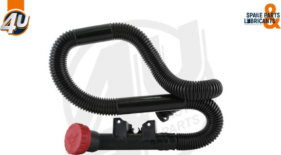 4U Autoparts 26097MN - Eļļas šļūtene www.autospares.lv