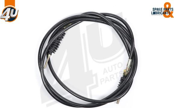 4U Autoparts 26015MN - Akseleratora trose www.autospares.lv