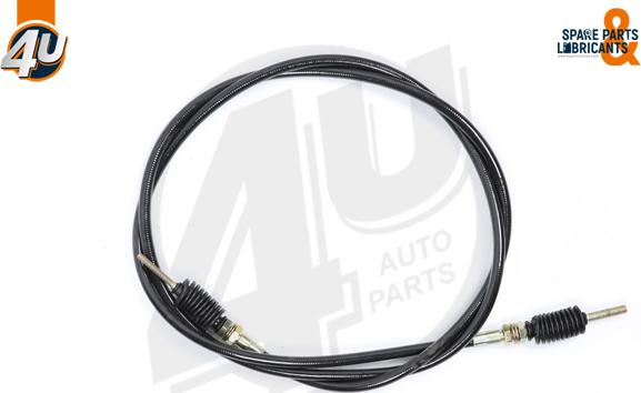 4U Autoparts 26017MN - Akseleratora trose www.autospares.lv