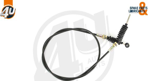 4U Autoparts 26028MN - Akseleratora trose www.autospares.lv