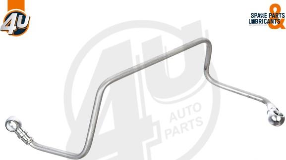 4U Autoparts 21460PU - Eļļas cauruļvads, Kompresors autospares.lv