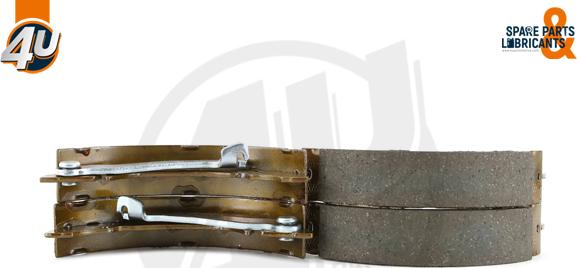 4U Autoparts 22525VV - Brake Shoe Set www.autospares.lv