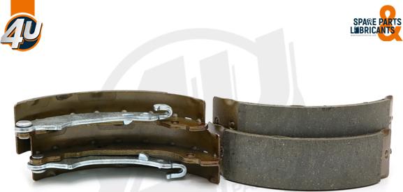 4U Autoparts 22615RN - Brake Shoe Set www.autospares.lv