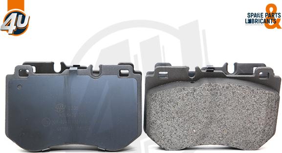 4U Autoparts 22051MR - Brake Pad Set, disc brake www.autospares.lv