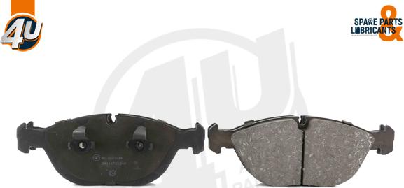 4U Autoparts 22231BW - Brake Pad Set, disc brake www.autospares.lv