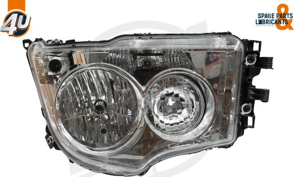 4U Autoparts 27414ME - Headlight www.autospares.lv