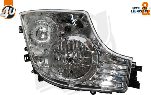 4U Autoparts 27412ME - Headlight www.autospares.lv