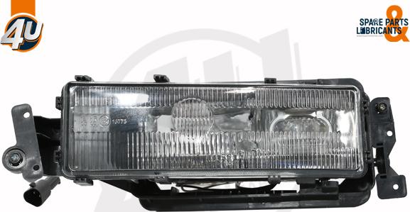 4U Autoparts 27557MN - Miglas lukturis www.autospares.lv