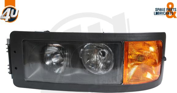 4U Autoparts 27501MN - Pamatlukturis www.autospares.lv