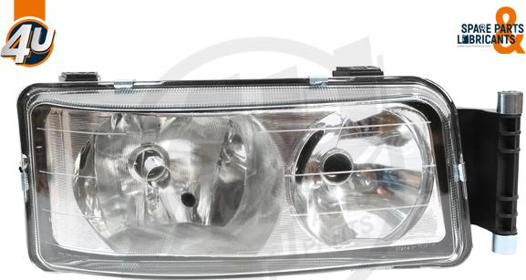 4U Autoparts 27502MN - Headlight www.autospares.lv