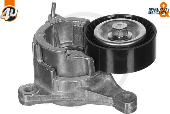 4U Autoparts 72500PU - Siksnas spriegotājs, Ķīļsiksna www.autospares.lv