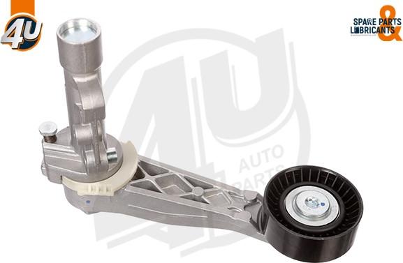 4U Autoparts 72507PU - Siksnas spriegotājs, Ķīļsiksna www.autospares.lv