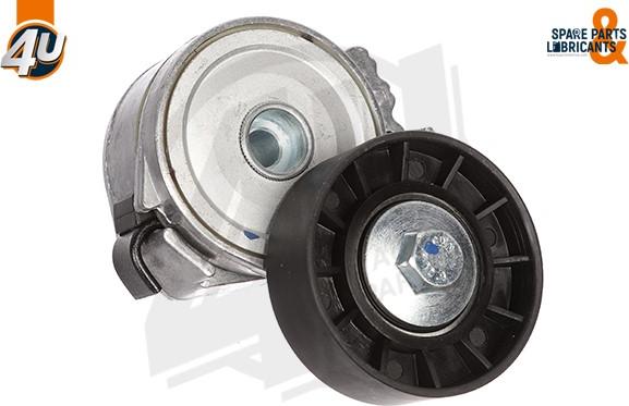 4U Autoparts 72514PU - Siksnas spriegotājs, Ķīļsiksna www.autospares.lv