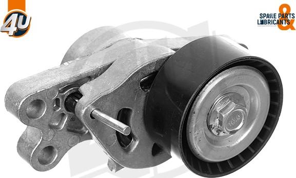 4U Autoparts 72530PU - Натяжитель, поликлиновый ремень www.autospares.lv