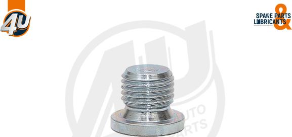 4U Autoparts 72347VV - Резьбовая пробка, масляный поддон www.autospares.lv