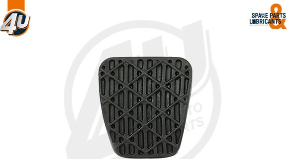 4U Autoparts 72371VV - Pedal Pad, accelerator pedal www.autospares.lv