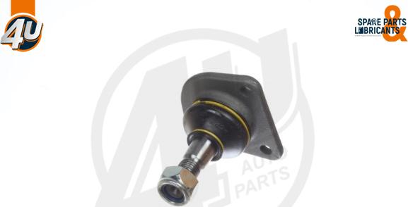 4U Autoparts B40165 - Balst / Virzošais šarnīrs autospares.lv