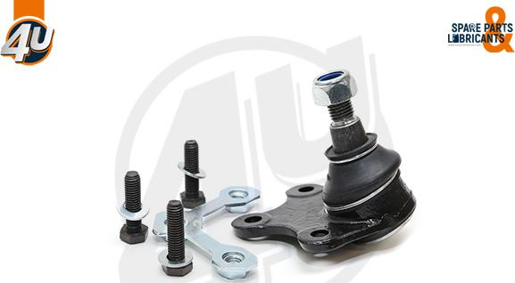 4U Autoparts B57924 - Balst / Virzošais šarnīrs autospares.lv