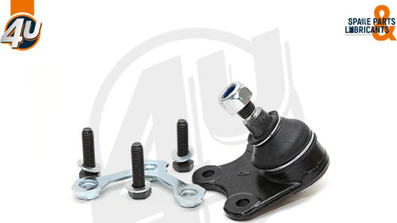 4U Autoparts B57923 - Шаровая опора, несущий / направляющий шарнир www.autospares.lv