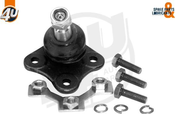 4U Autoparts B64682 - Balst / Virzošais šarnīrs www.autospares.lv