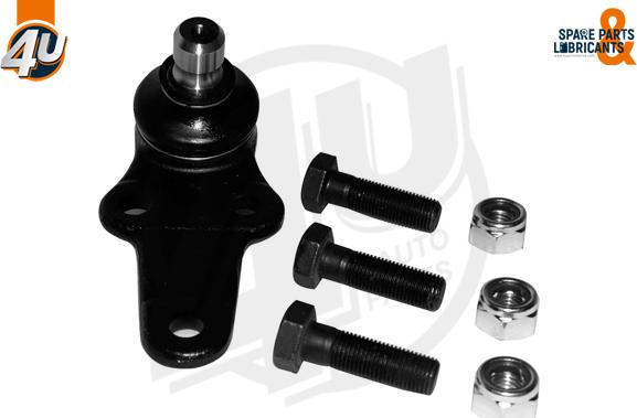 4U Autoparts B07853 - Balst / Virzošais šarnīrs autospares.lv