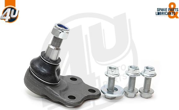 4U Autoparts B10667 - Balst / Virzošais šarnīrs autospares.lv