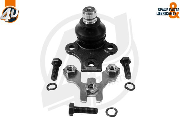 4U Autoparts B87258 - Balst / Virzošais šarnīrs autospares.lv