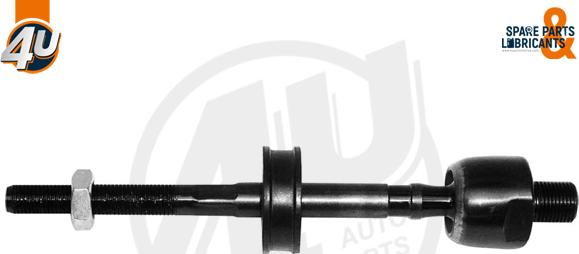 4U Autoparts E65048 - Aksiālais šarnīrs, Stūres šķērsstiepnis www.autospares.lv