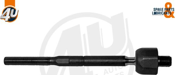 4U Autoparts E10425 - Aksiālais šarnīrs, Stūres šķērsstiepnis www.autospares.lv